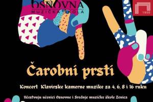 "Čarobni prsti" – koncert klavirske kamerne muzike u Bosanskom narodnom pozorištu Zenica